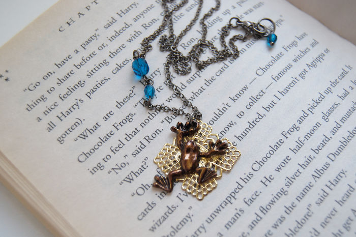Chocolate Frog Necklace