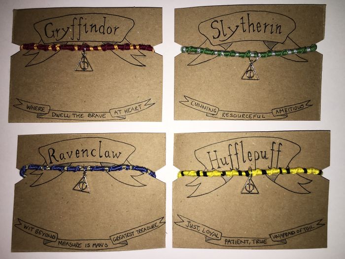84 Harry Potter Jewelery Pieces To Show That You Re Still Waiting For Your Hogwarts Letter Bored Panda Harry potter bracelet beautiful blue and white. hogwarts letter