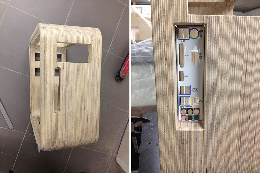 I Made A Computer Out Of Wood Bored Panda, Wooden Desktop Pc Case