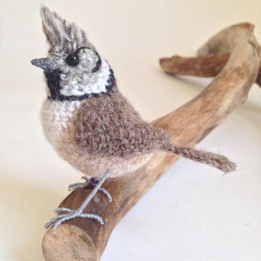 I Make Realistic Crocheted Birds Out Of Wool