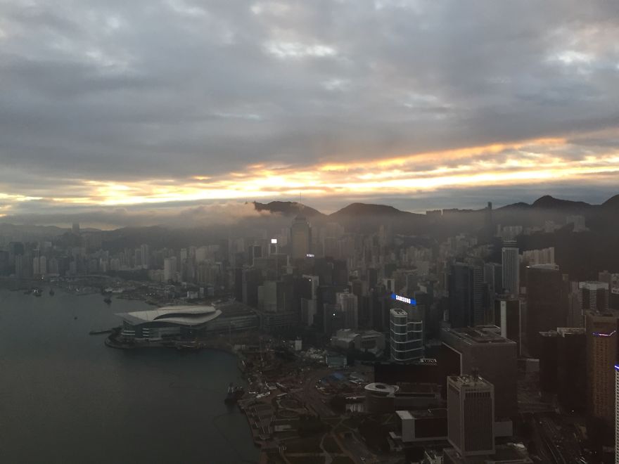 Hong Kong When I Get To Work In The Morning