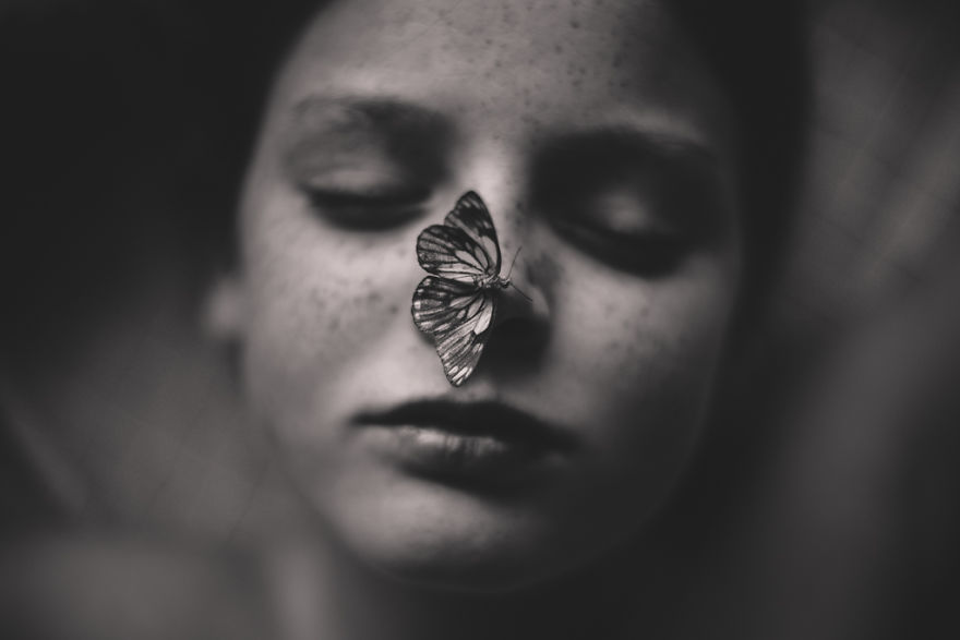 The Butterfly Pet By Kelly Tyack, Australia (3rd Place In The Fine Art Category, Second Half)