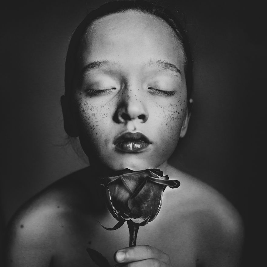 Rose By Uliana Kharinova, Russia (1st Place In The Fine Art Category, Second Half)