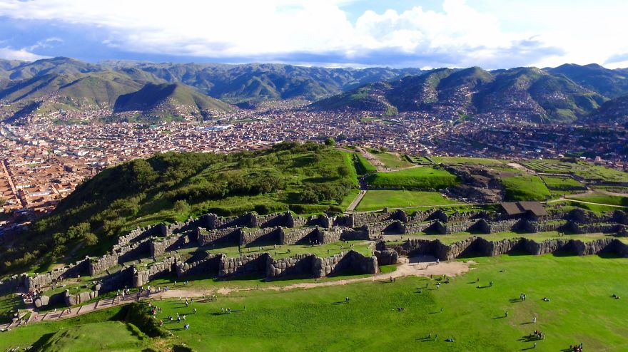 After Some Tough Negotiations I Was Able To Fly My Drone Over The Incan Ruins At Sacsayhuaman