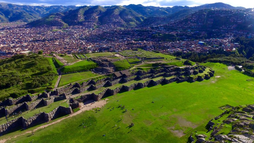 After Some Tough Negotiations I Was Able To Fly My Drone Over The Incan Ruins At Sacsayhuaman