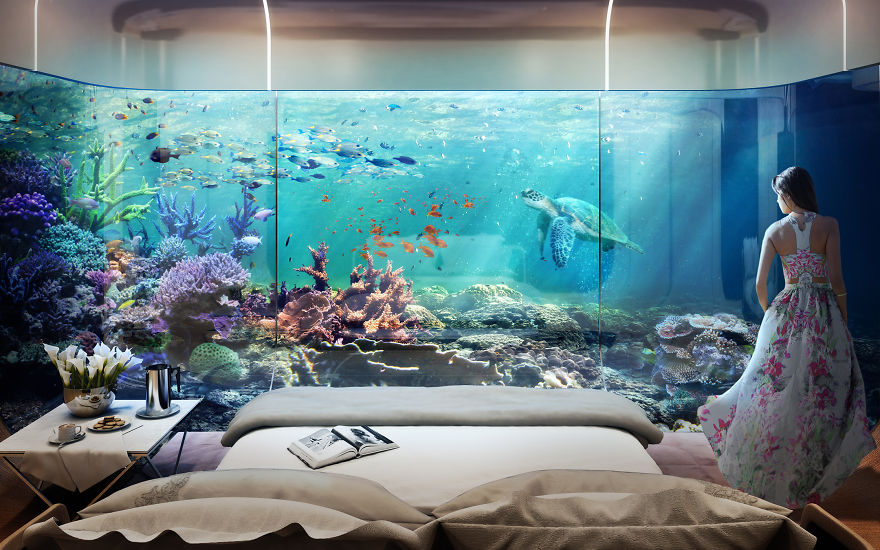 Amazing Floating House Built Over Sea Amazing Floating House Built Over Sea