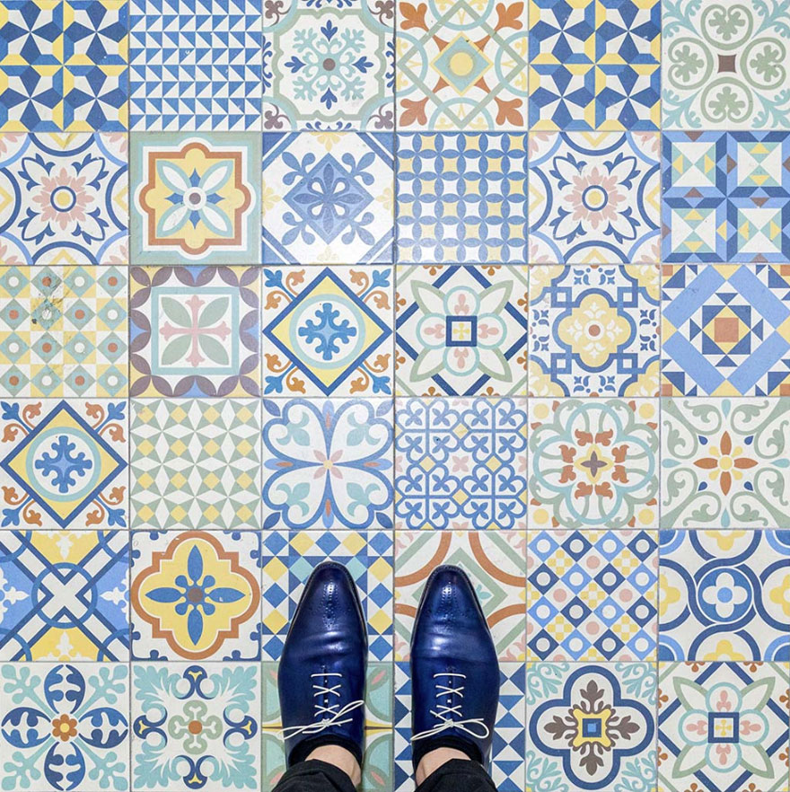 Barcelona Floors: Photographer Inspires Us To Look Down And Discover City's Culture