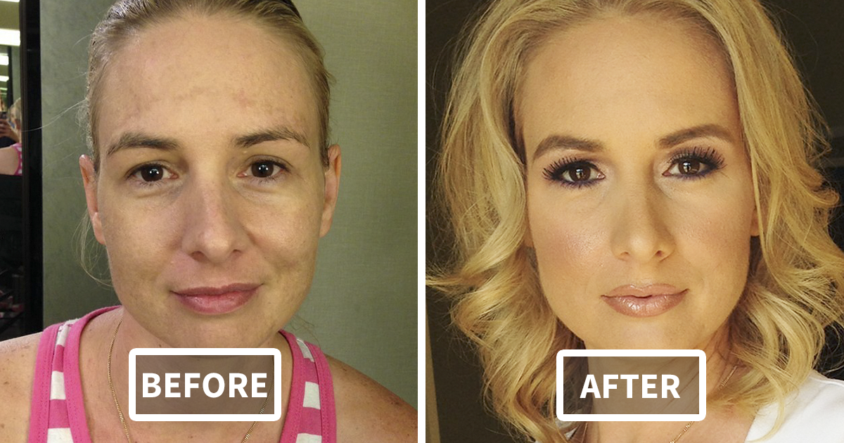 Koncession Universel Laboratorium 46 Before-And-After Pics Reveal The Power Of Makeup | Bored Panda