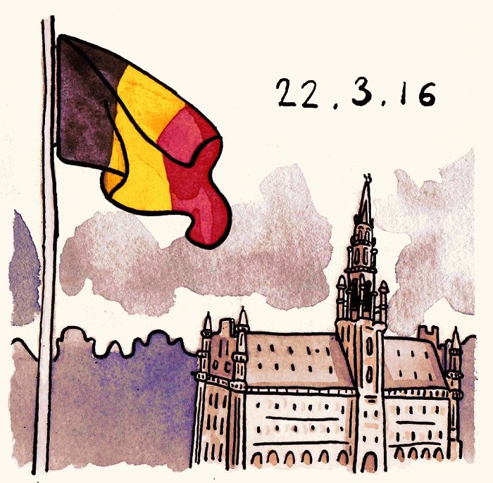 Thinking Of Those Affected In Brussels Right Now
