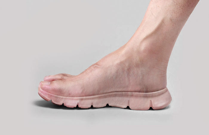 Barefoot Series Turns Bodily Extremities Into Fleshy Footwear
