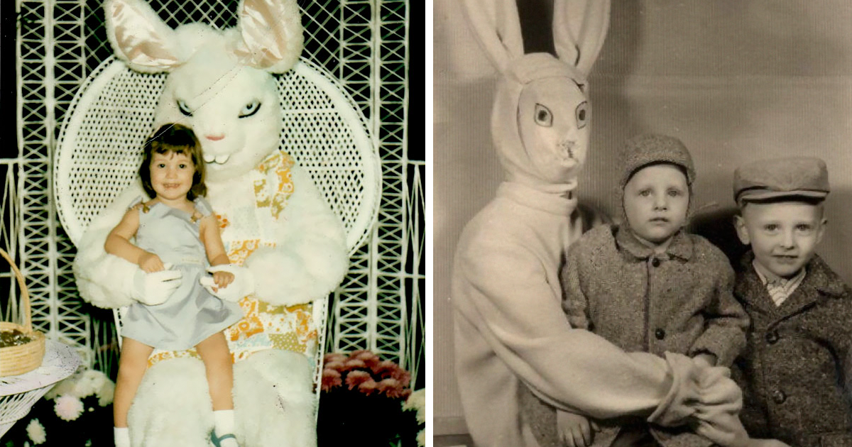 creepy easter bunny costume