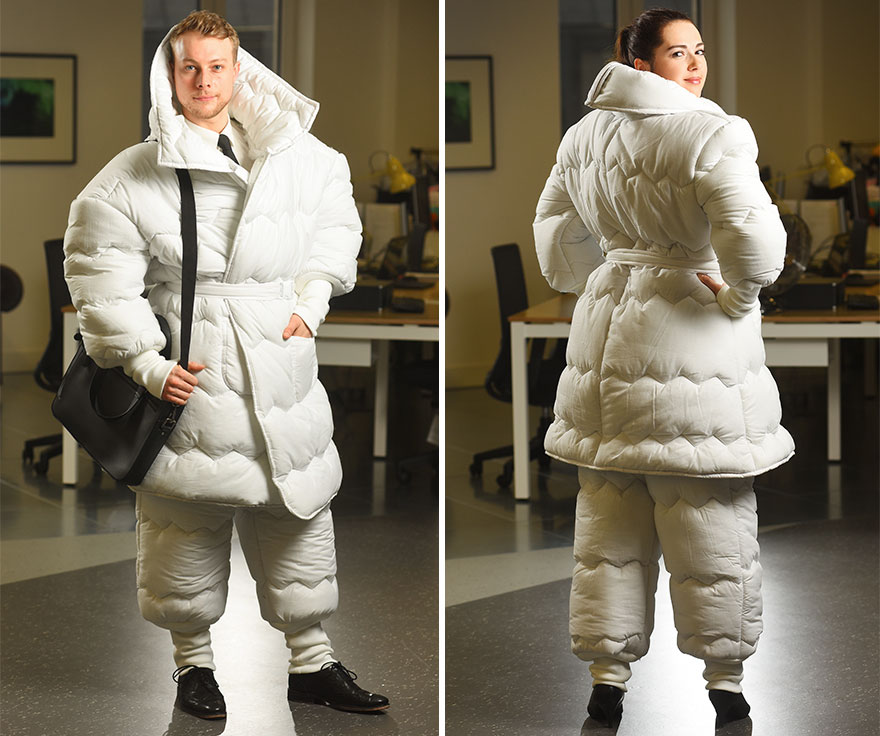 Duvet Suit For People Who Love To Sleep Anywhere, Anytime