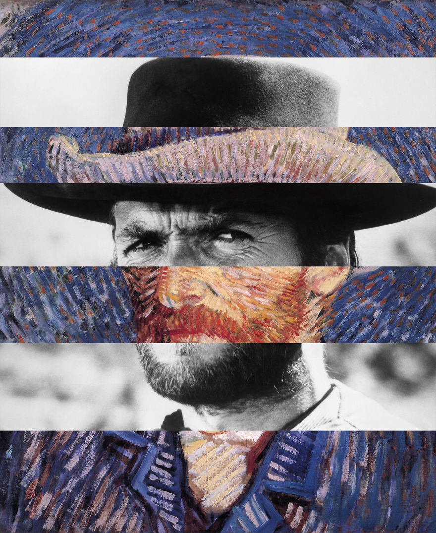 Van Gogh's "Self Portrait" And Clint Eastwood