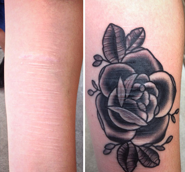 Tattoo Artist Does Free Tattoos For Survivors Of Domestic 
