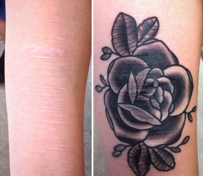 Tattoo Artist Does Free Tattoos For Survivors Of Domestic Violence, Human Trafficking Or Self-Harm