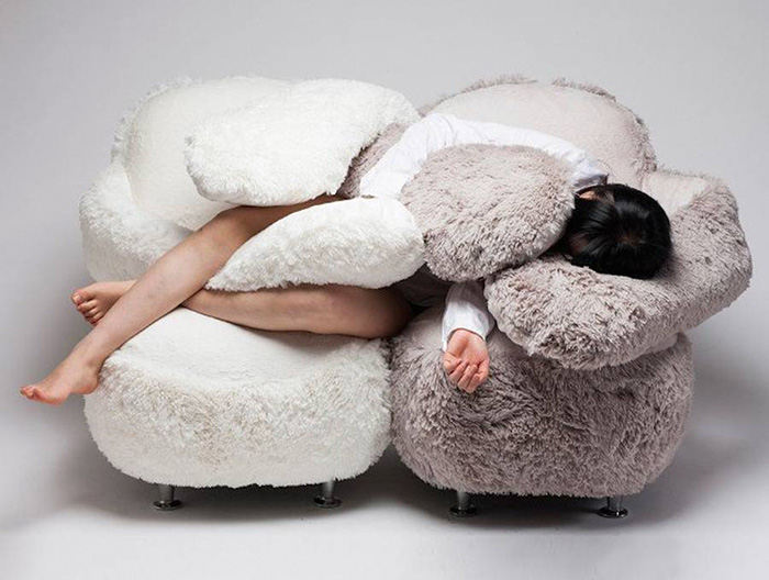 Hugging Sofa Means You'll Never Be Alone Again