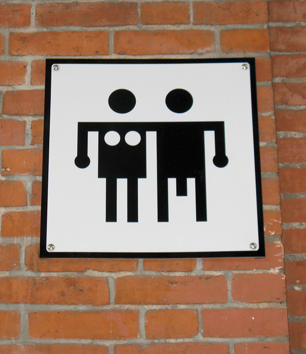 Bathroom Sign In Berlin