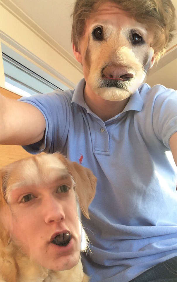 Face Swap With My Dog