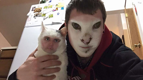 Snapchat Face Swap With My Cat