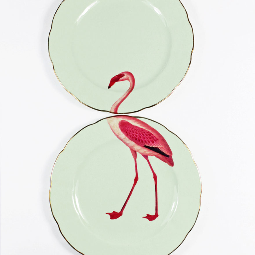 Matching Animal Plates That Need To Be Combined To See The Whole Picture