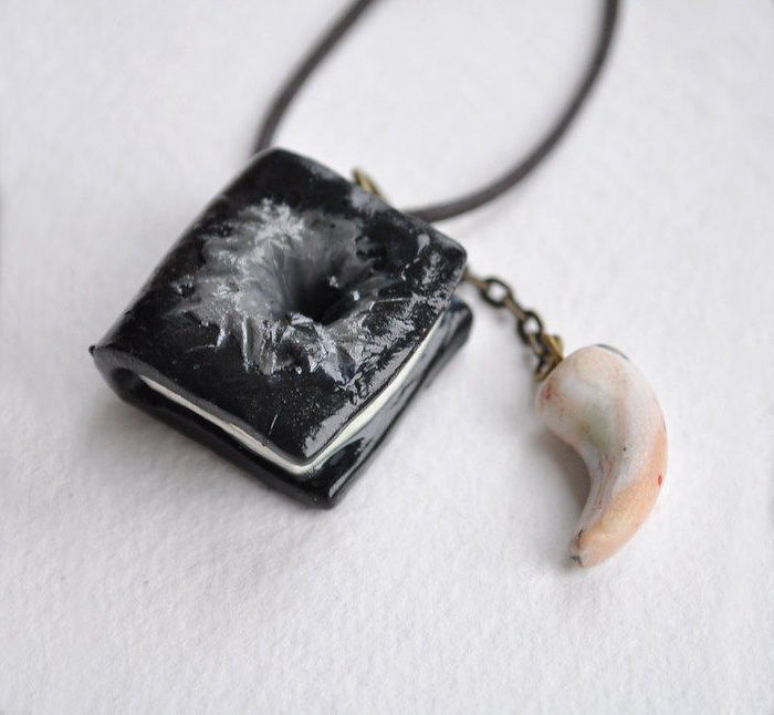 Tom Riddles Diary With Basilisk Tooth Necklace