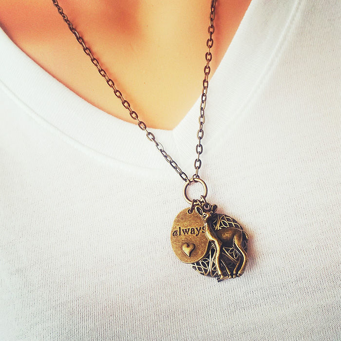 Harry Potter Inspired Rolo/Belcher Chain Necklace And Earrings Set Solemnly Swear Fan Gift