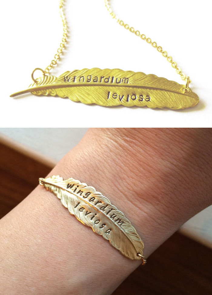 Harry Potter Inspired Rolo/Belcher Chain Necklace And Earrings Set Solemnly Swear Fan Gift