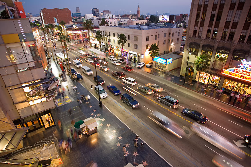 Hollywood Boulevard, Hollywood, Ca Usa
