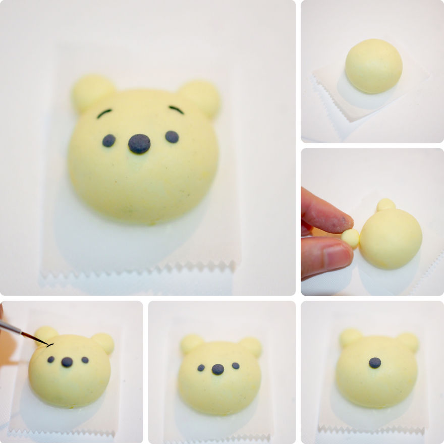 How I Make Winnie The Pooh Inspired Rice Dumplings