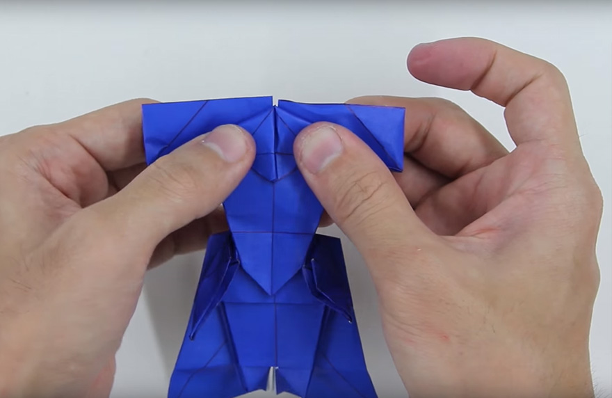 How To Make An Origami Darth Vader