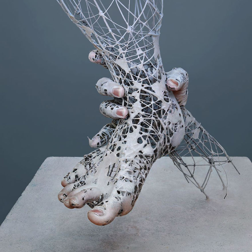 Hybrid Human Sculpture Art