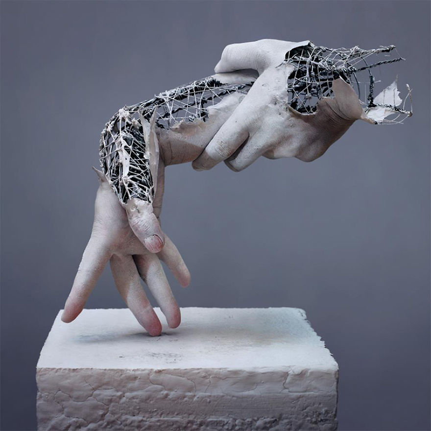 Hybrid Human Sculpture Art