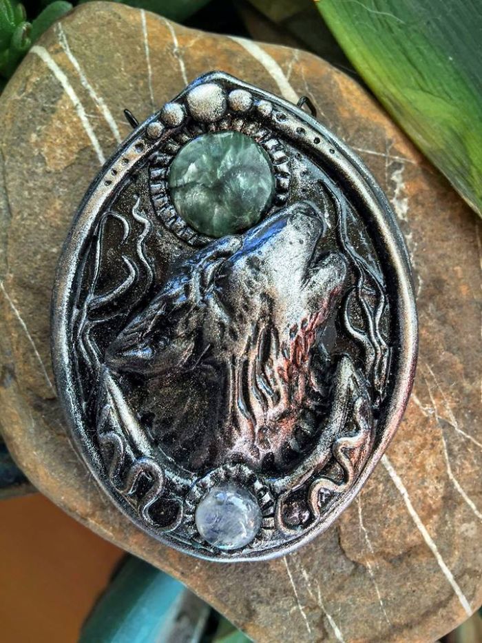 I Create Intricate Hand Sculpted Magical Talismans From Polymer Clay