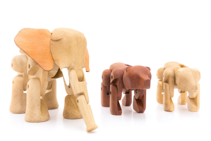 I Create This Wooden Animal Toys To Improve The Development Of This Part Of Chile.