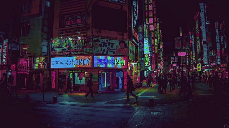I Got Lost In The Beauty Of Tokyo At Night