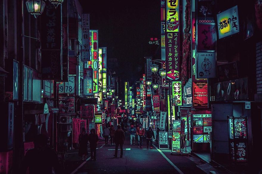 I Got Lost In The Beauty Of Tokyo At Night