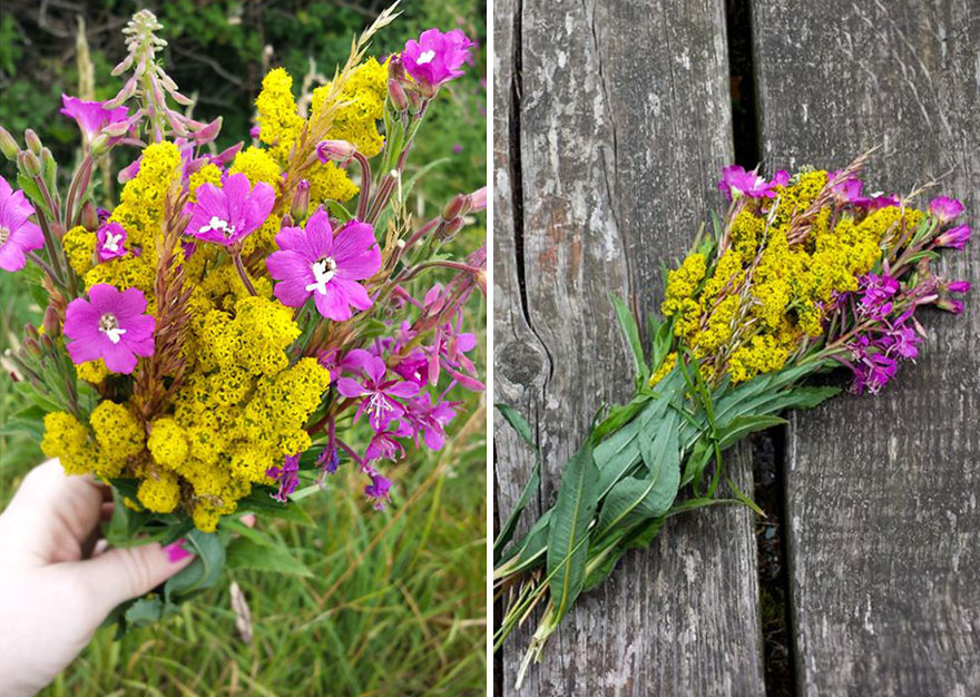 I Leave Colourful Bundles Of Flowers For Strangers To Brighten Their Day