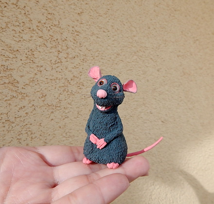 I Made This Ratatouille 'Remy' From Clay