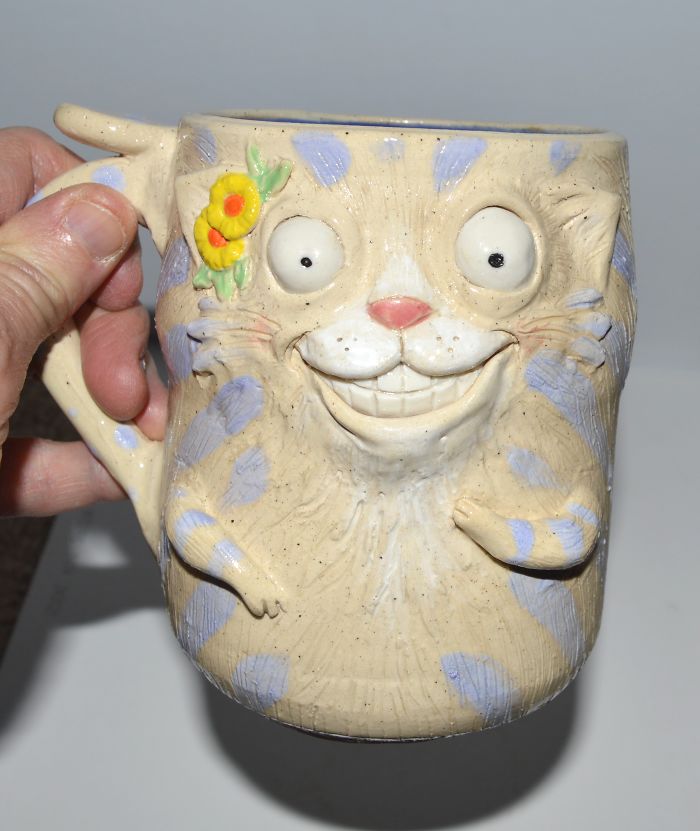 I Make One Of A Kind Cat Mugs