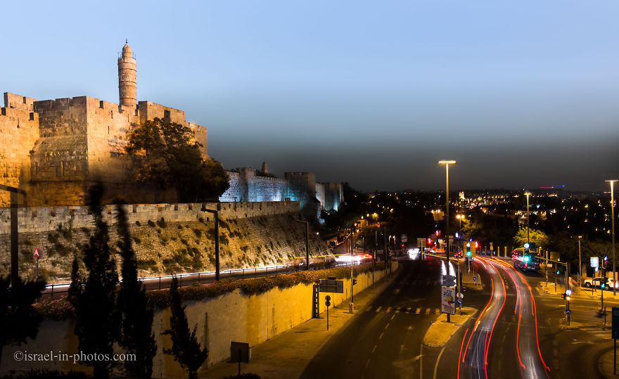 I Merged Day And Night Photos Of Israel Into One