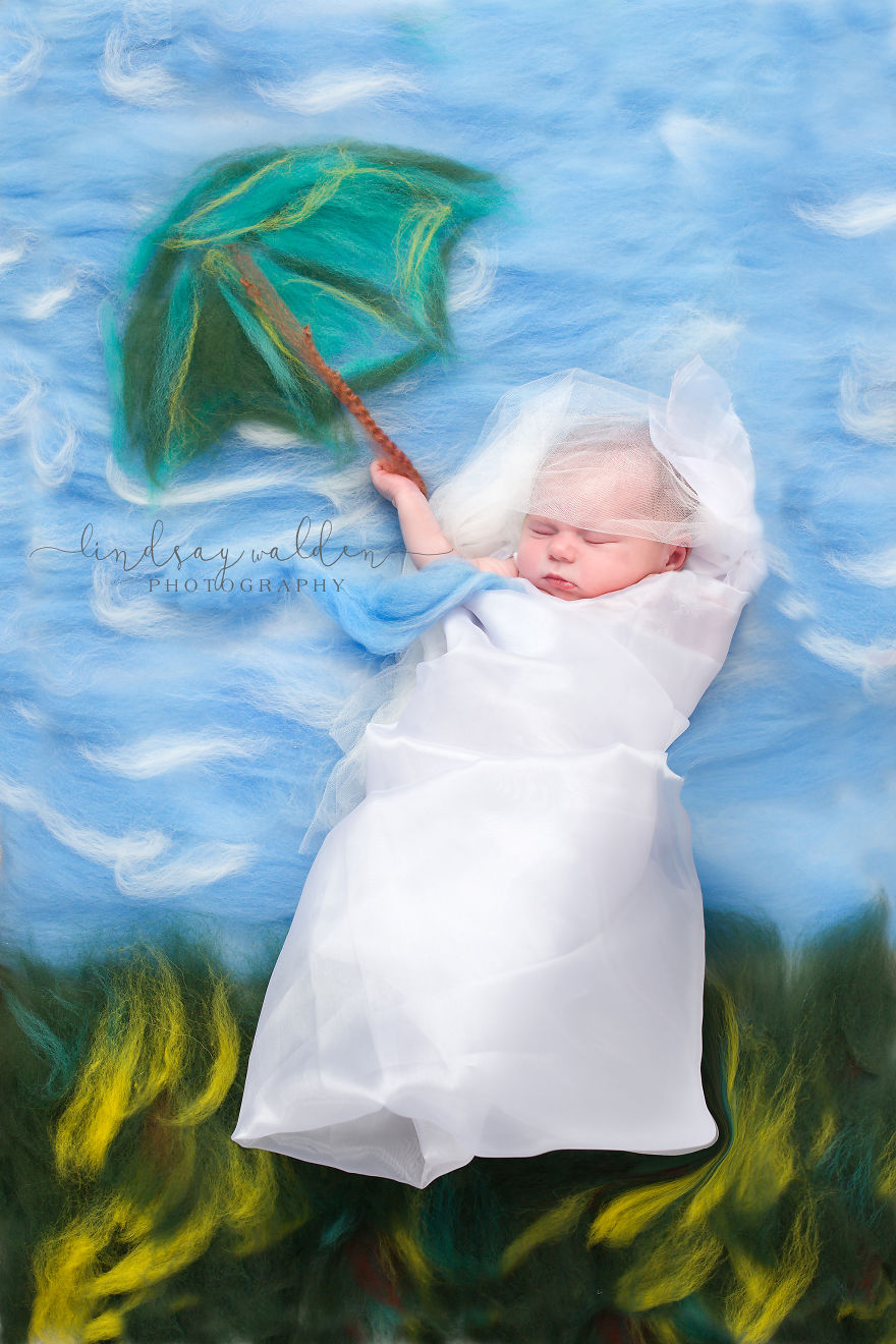I Recreate Famous Paintings Together With Newborn Babies