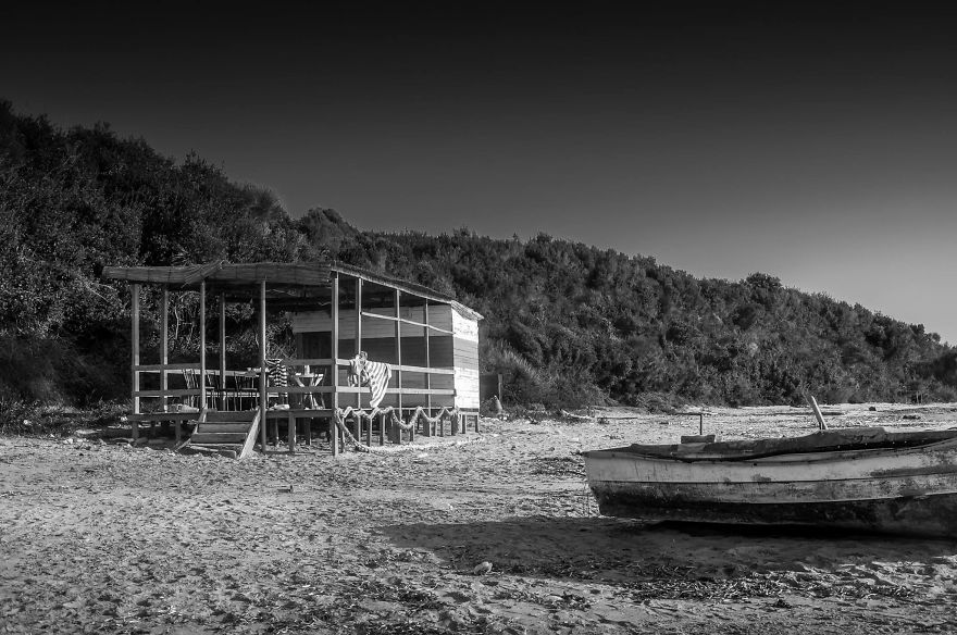 I Told A Photo Story About Albania In Black And White