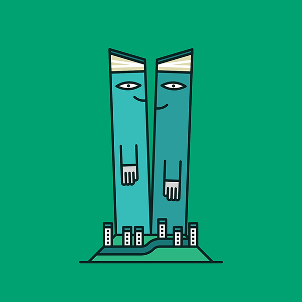 I Turn Famous Buildings Into Animated Characters