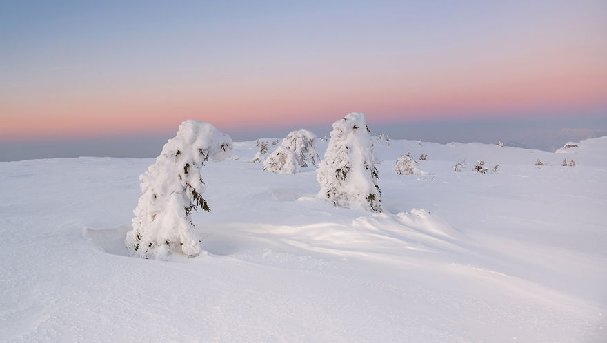 I Visited The Frozen Landscape Of Karavanke Mountains