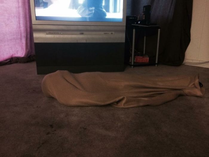 My 5 Year Old Son Playing Hide & Seek From His Twin Sister