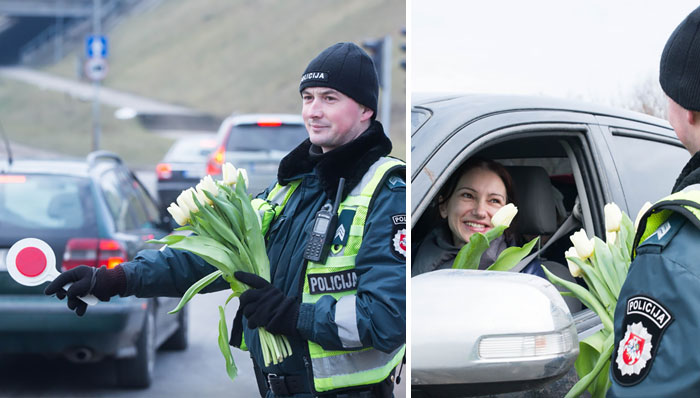 What Lithuanian Police Officers Do On International Women’s Day