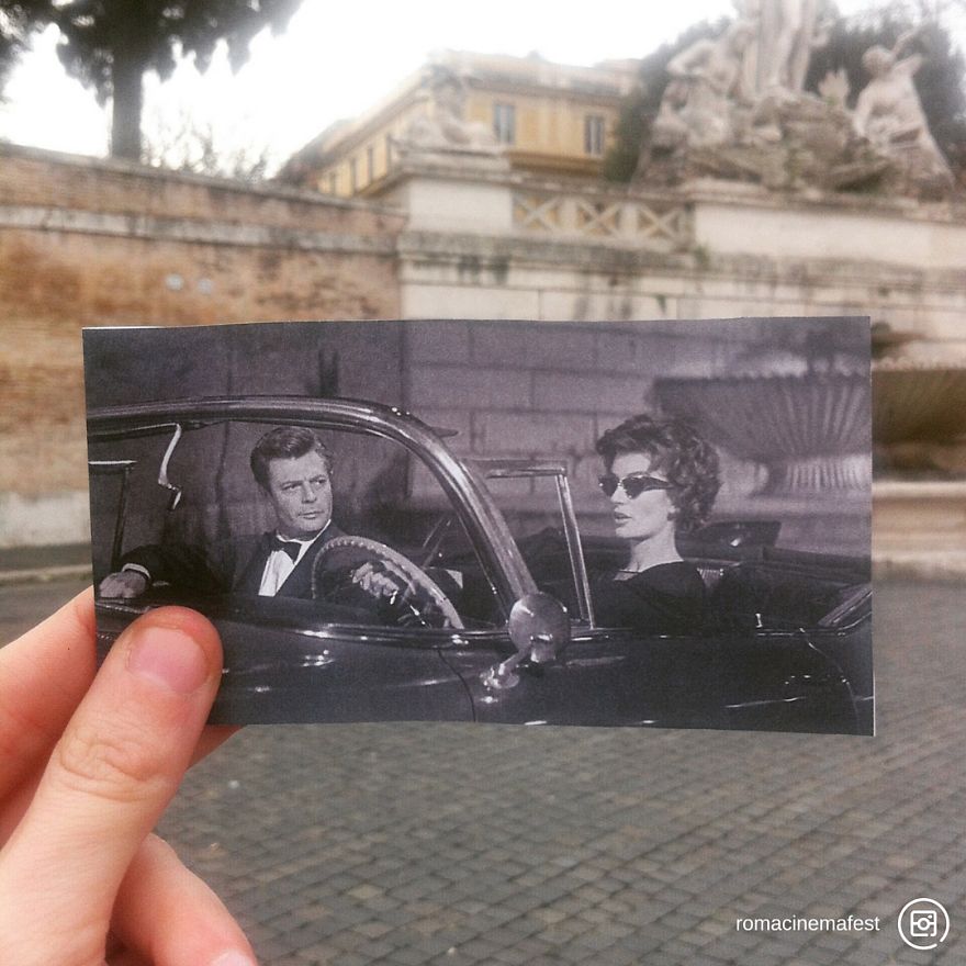 Movies Come To Life Again In The Streets Of Rome