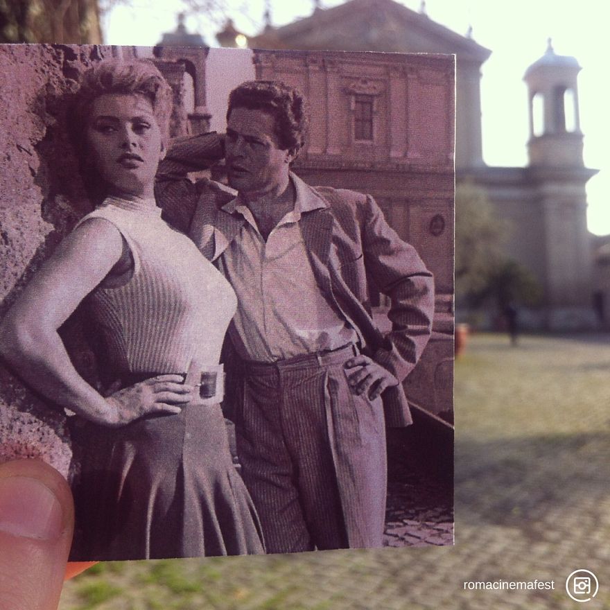 Movies Come To Life Again In The Streets Of Rome