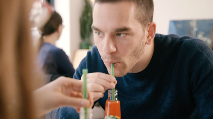 Musicians Tune A Drinking Straw, Turning Every Bottle Into A Musical Instrument