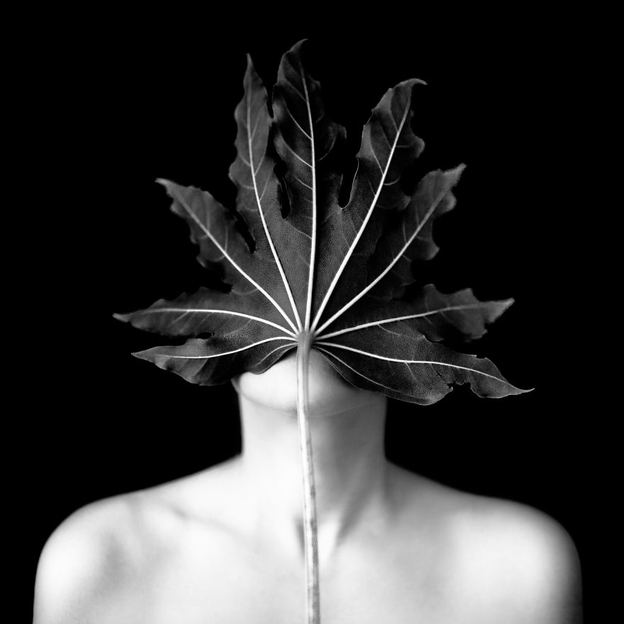 My Photo Series Blends The Human Body With Plants